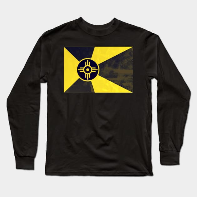 Wichita State Flag Long Sleeve T-Shirt by EMP